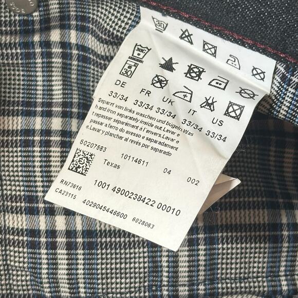 Hugo Boss Men's Texas Regular Fit Jeans Size 33x34 - Picture 8 of 9